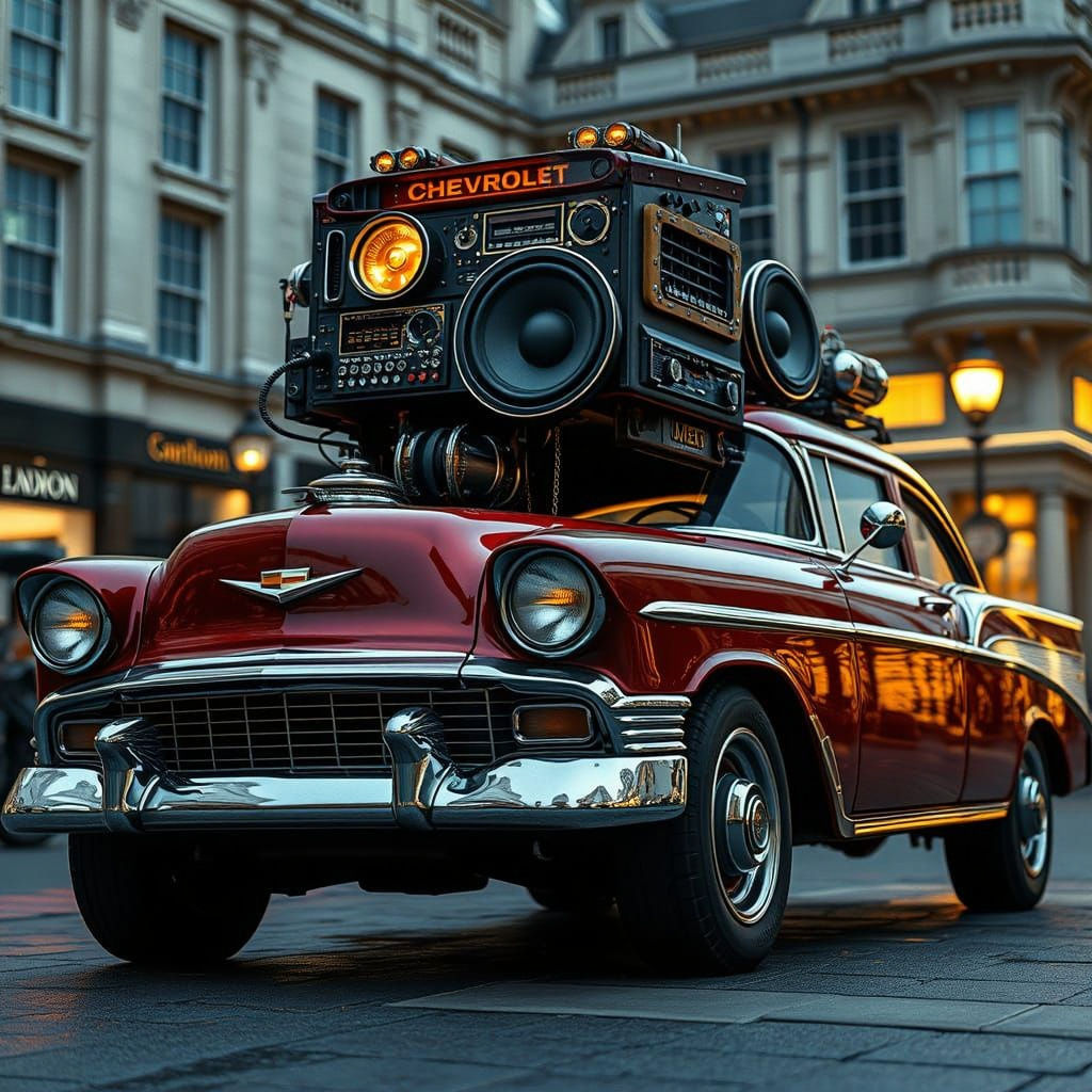 Epic Steampunk Chevy Dominates Victorian London