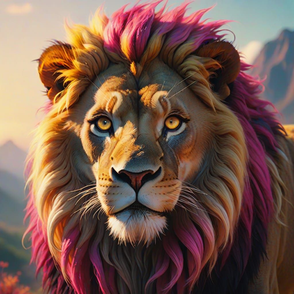 Cinematic Zouwu Portrait in Oil Painting Style