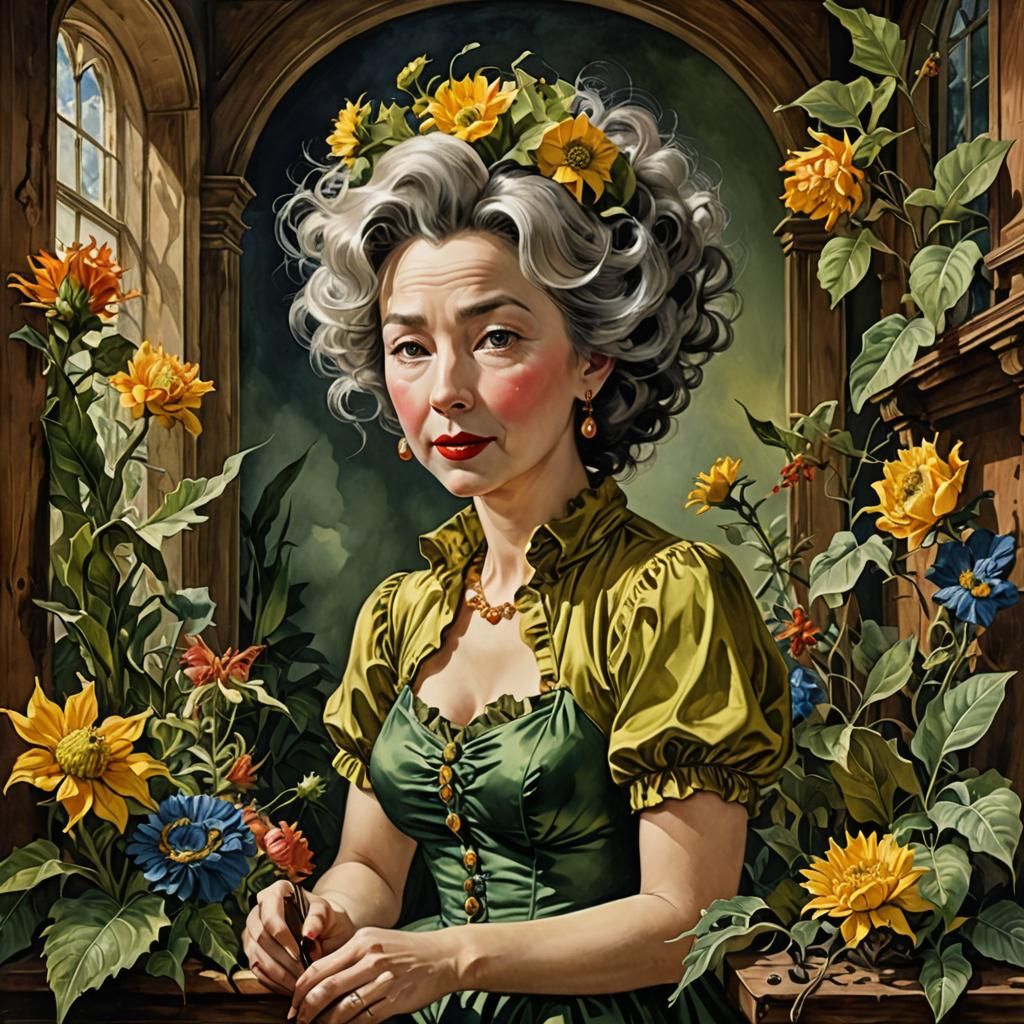 Cute Art Inspired by Dorothea Tanning