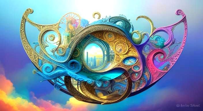 Lion King Silhouette at Sunset