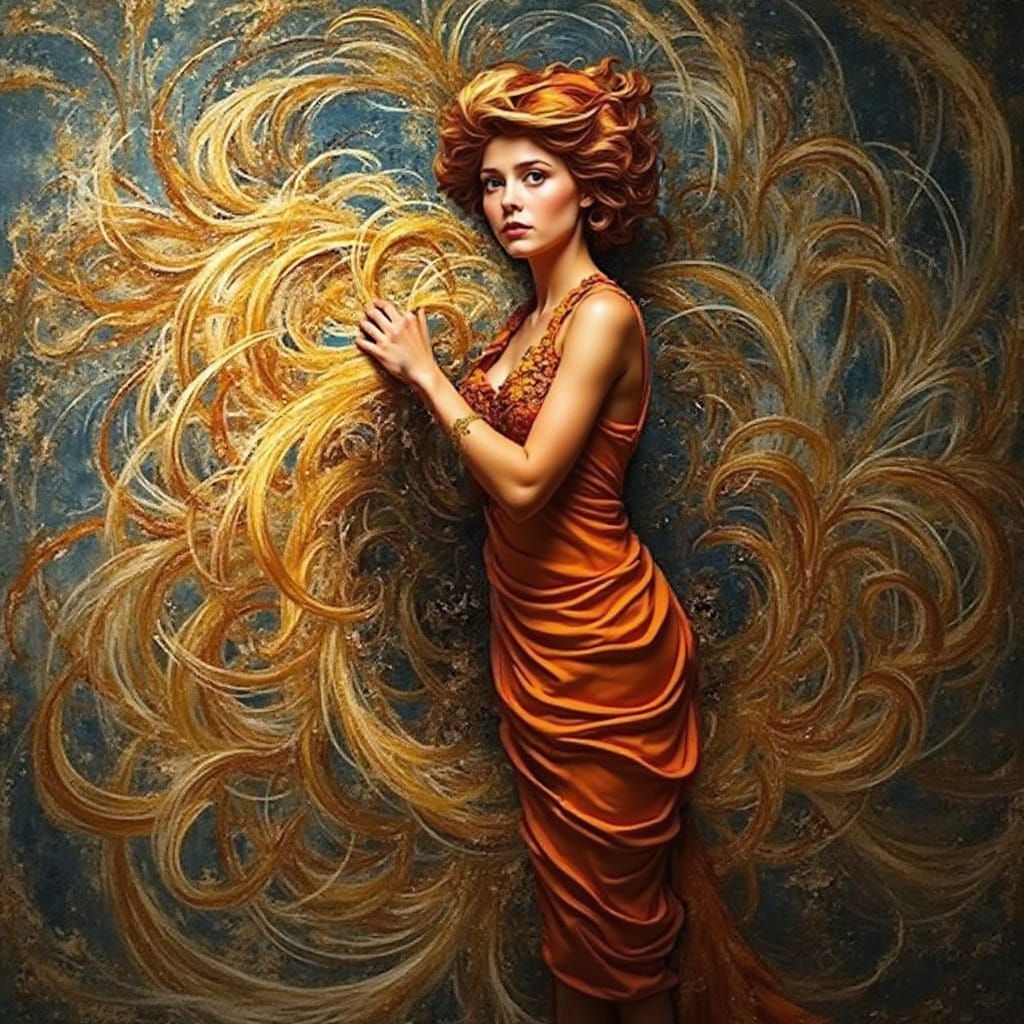 Dynamic Swirling Vortex of Motion