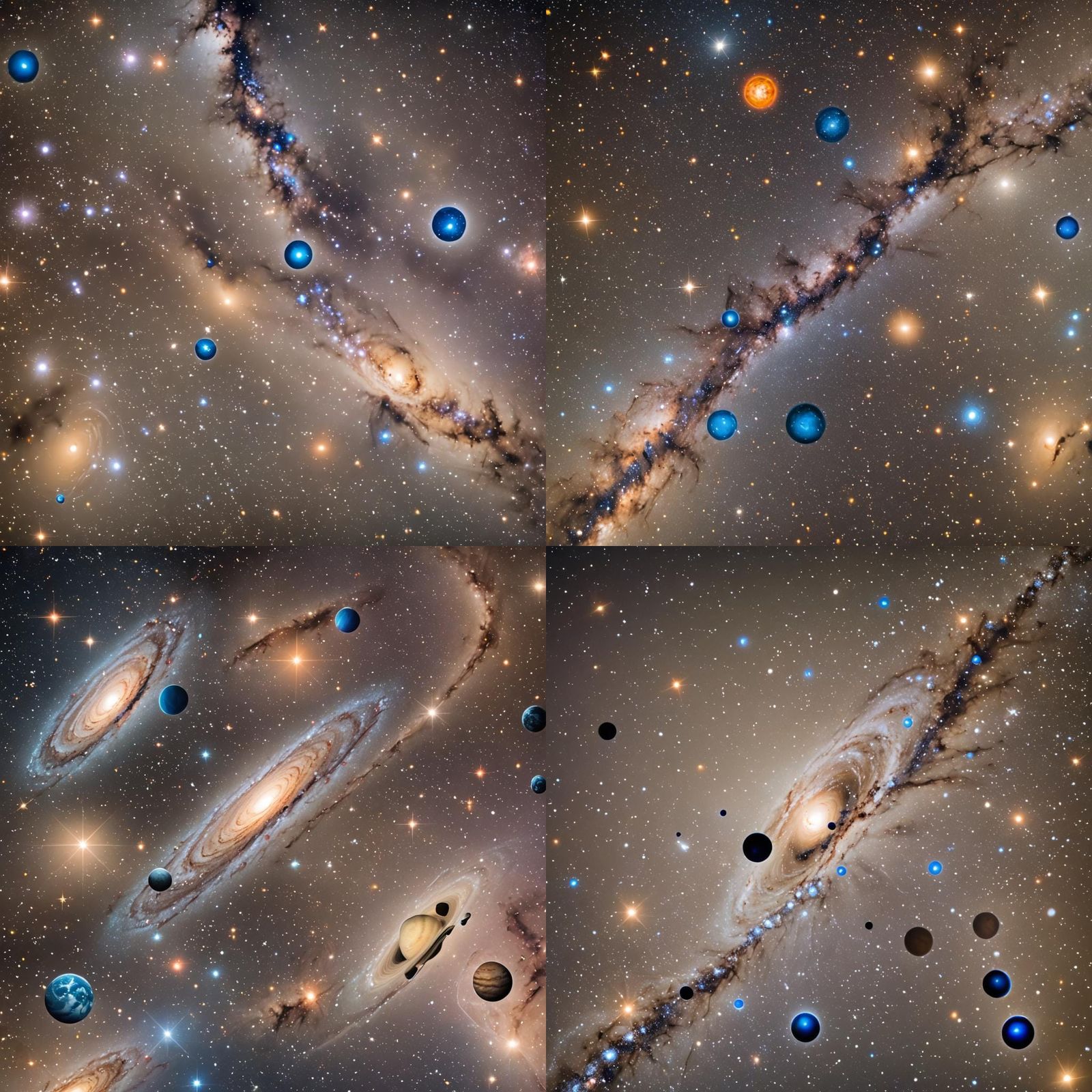 Stunning Space Photography with Stars and Planets