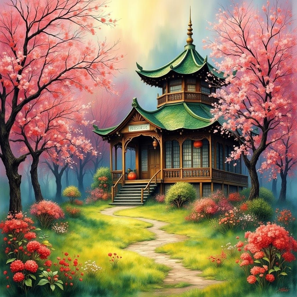 The tea house