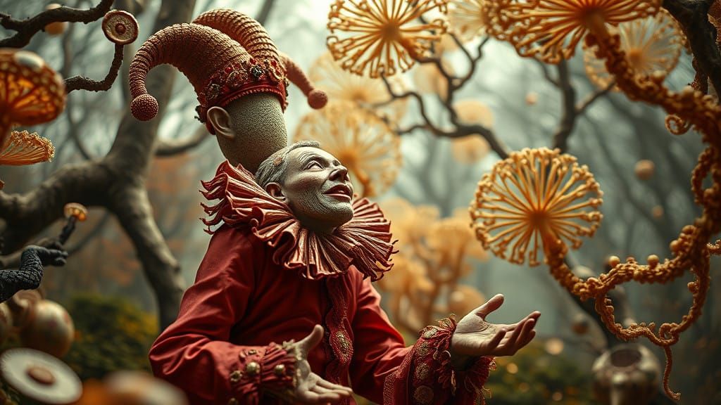 Cybernetic Jester Unveils Secrets of Mycelium Network in a D...