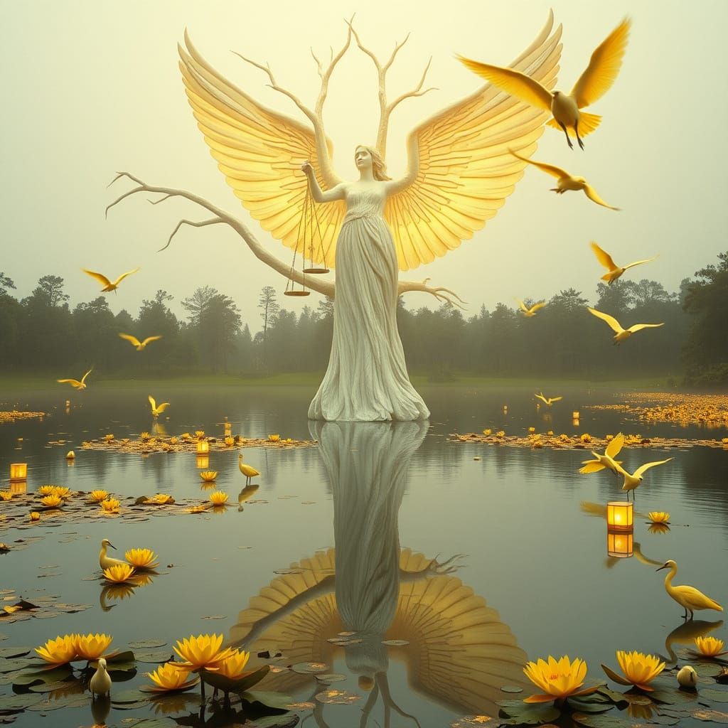 Sequoia, Angel of Justice, and Lotus Lake