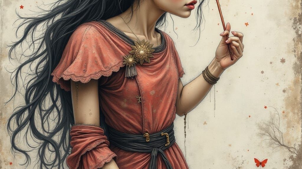 Abstract Visions in a Surreal Landscape