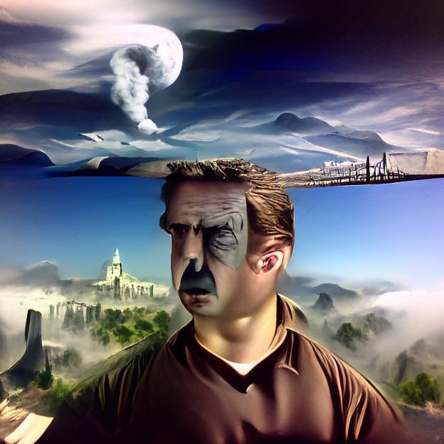 Dramatic Matte Painting Landscape