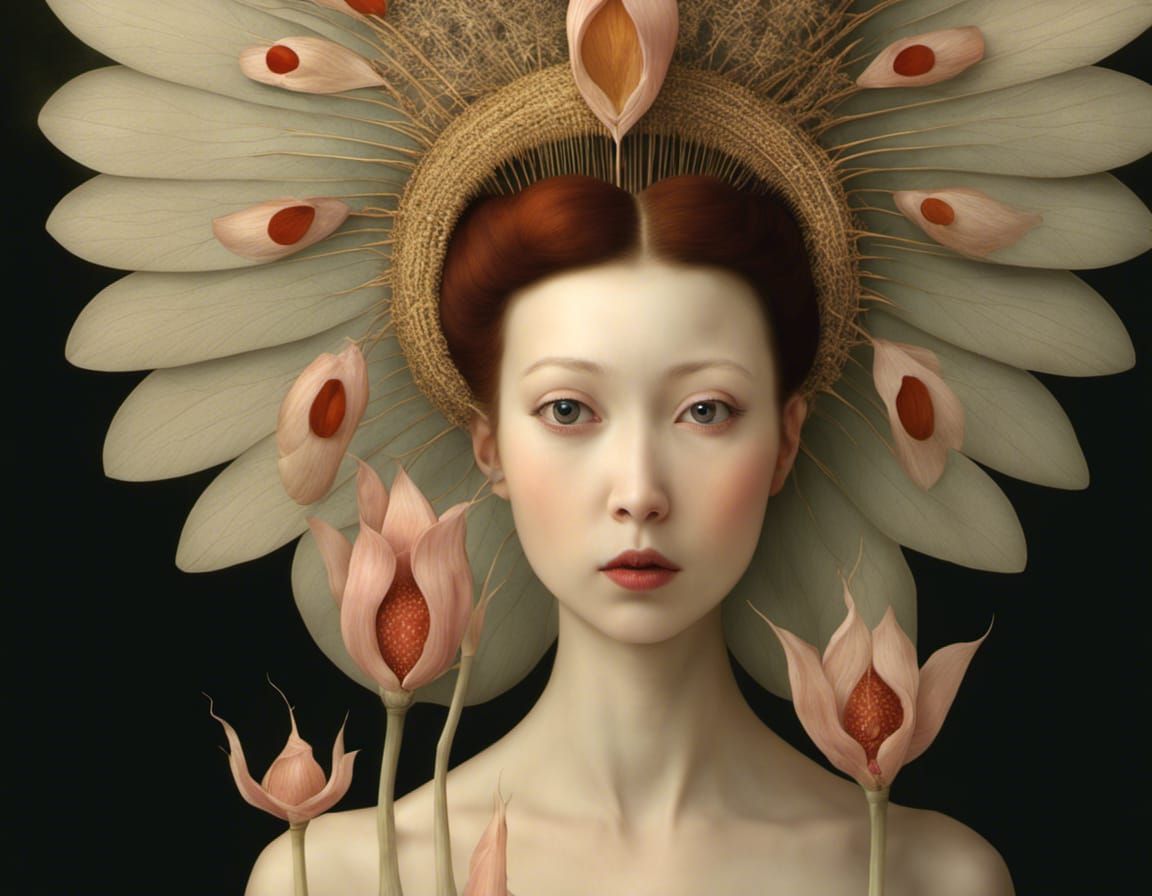 Surrealist Conception of Self Love in Cel-Shaded Style