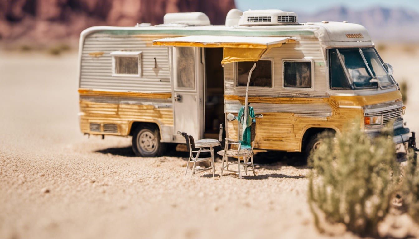 Breaking Bad RV in Miniature Wonderland
