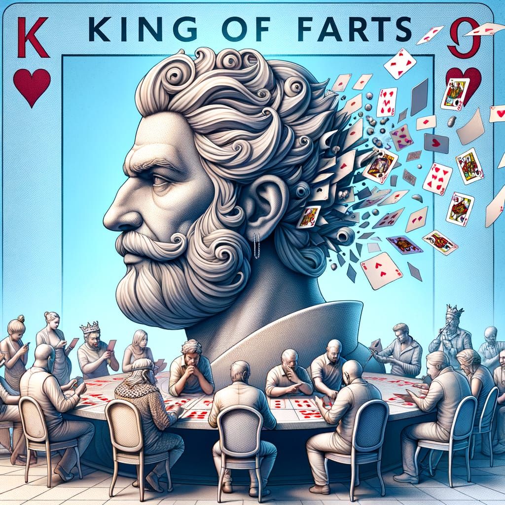 King of Hearts Card Game Concept Art