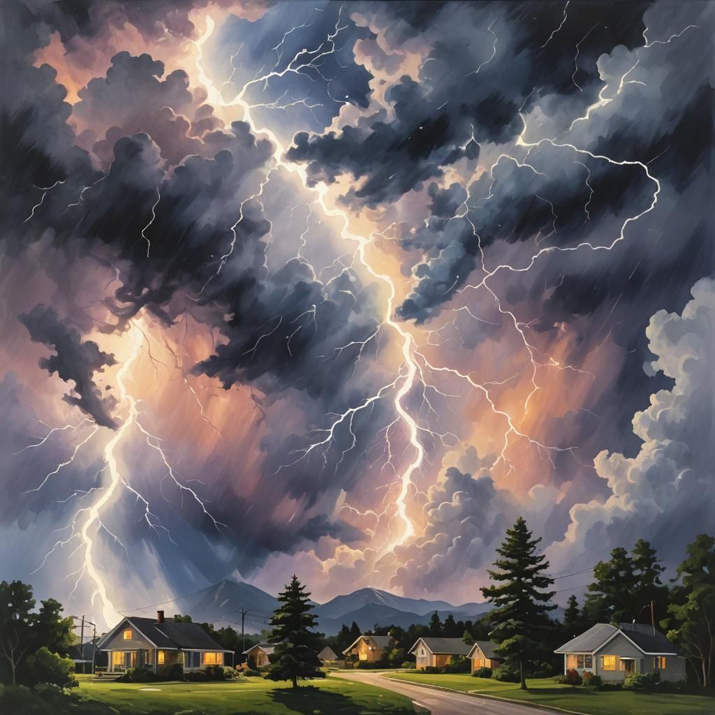 Psychic Intuitions Arriving as Gouache Painting