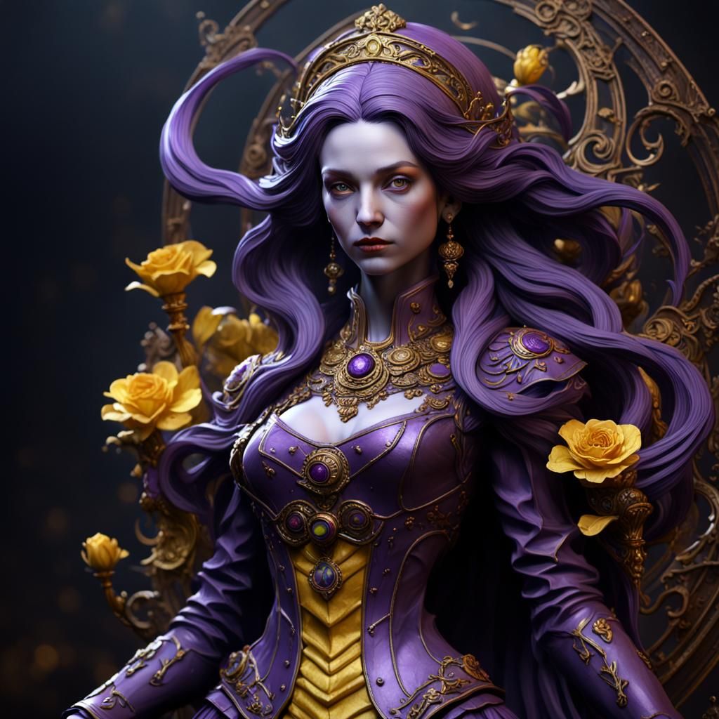 Lady Jane Sculpture: Dark Fantasy Concept Art