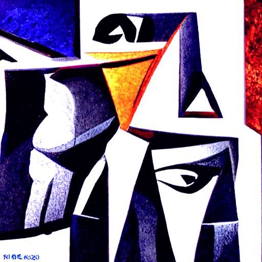 Abstract Cubist Superheroes in Euclidean Geometry