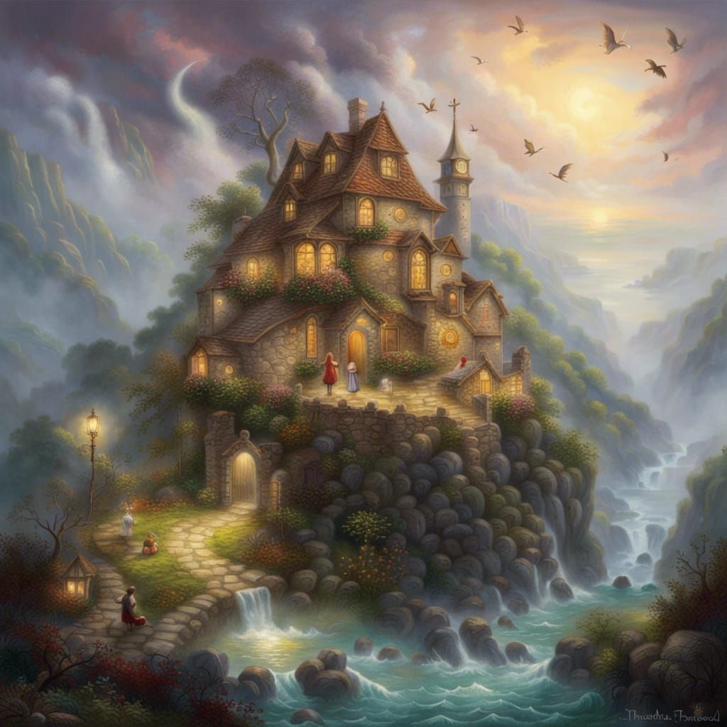 Ethereal Fantasy Image of the Seven Deadly Sins