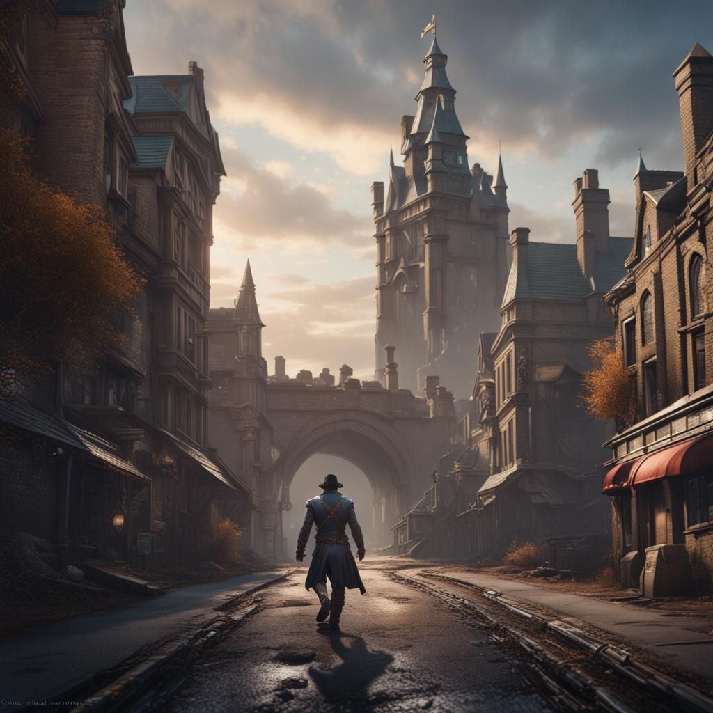 Roadman from Peckham: Detailed Matte Painting