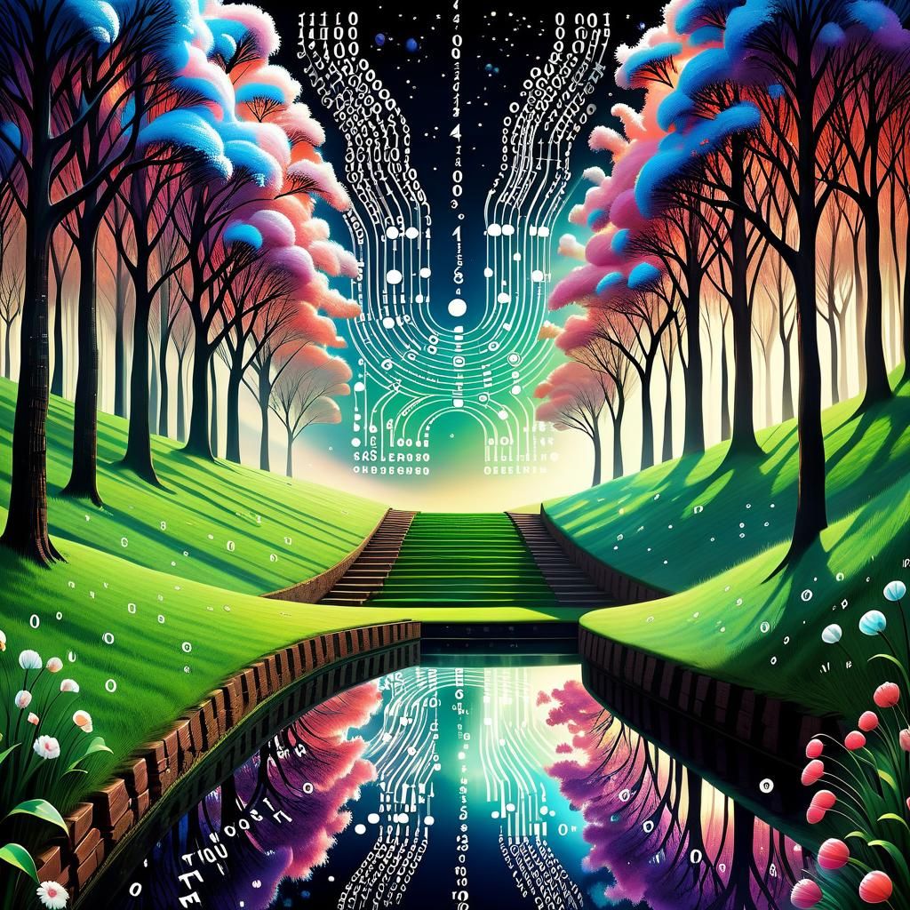 Binary code dream - the definition of whimsical, fantastical...