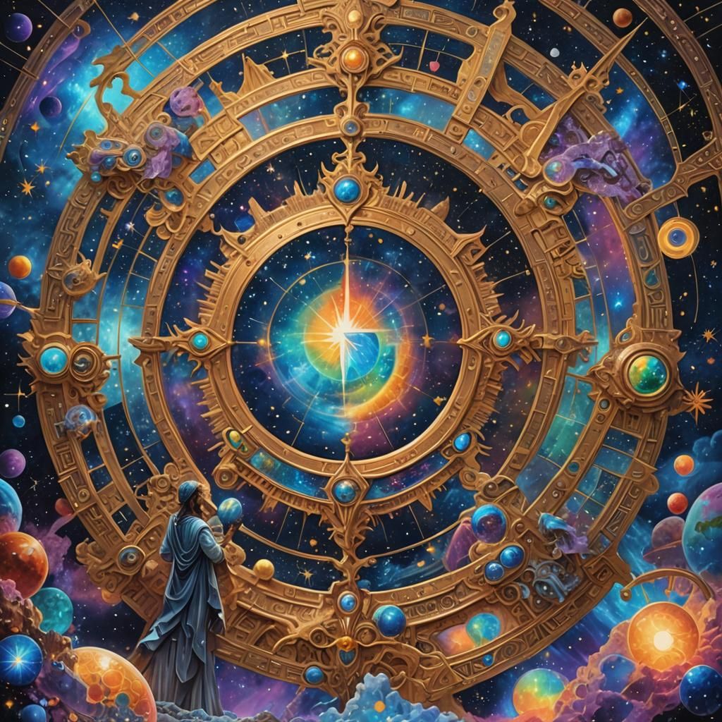 Holographic Cosmic Illustration Inspired by Matthew 7:8