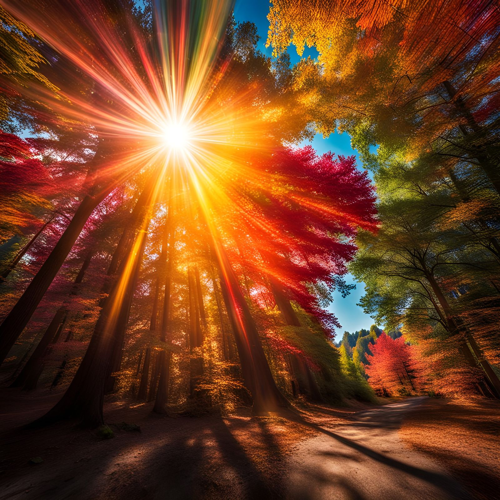 Colorful and Vivid Display of Solar Flares