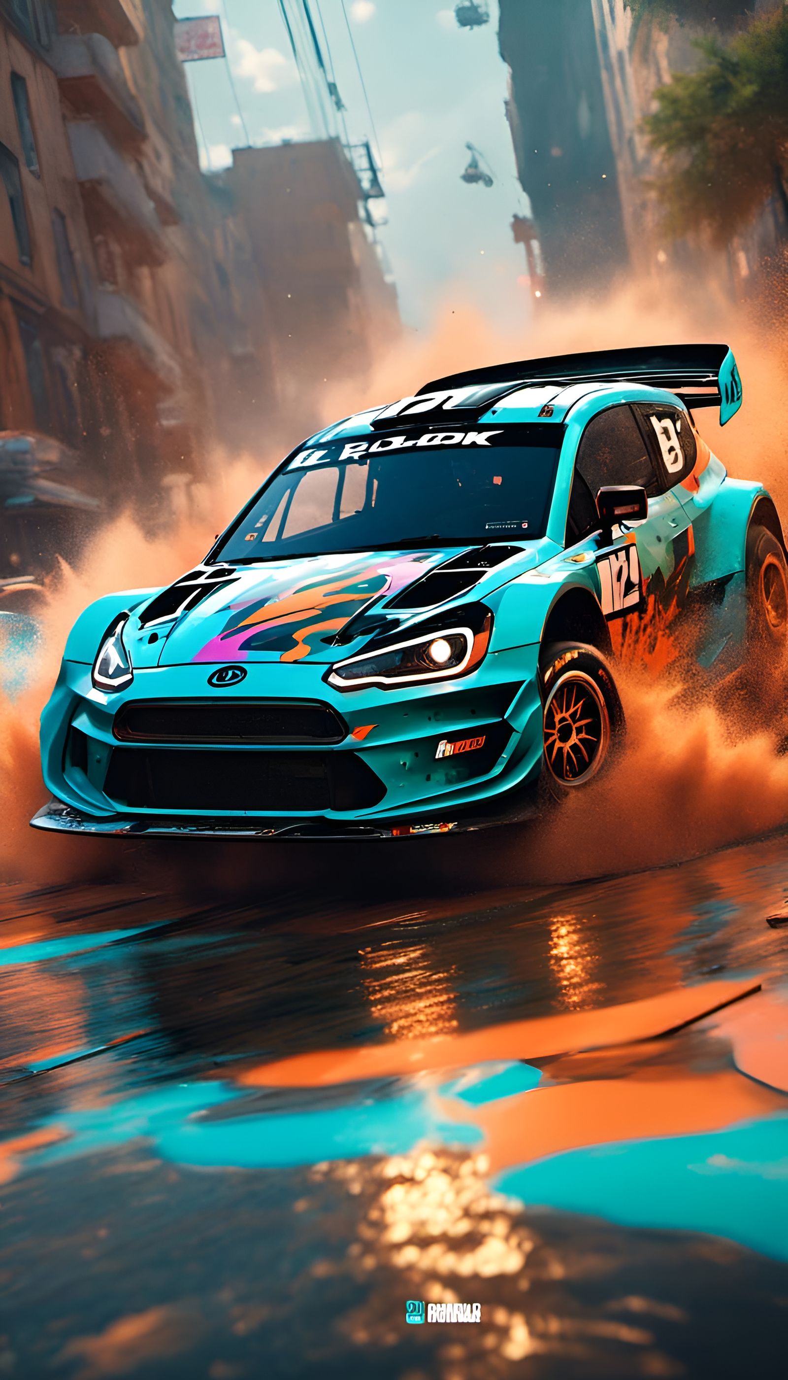 Ken Block Racing: Hyperdetailed Concept Art