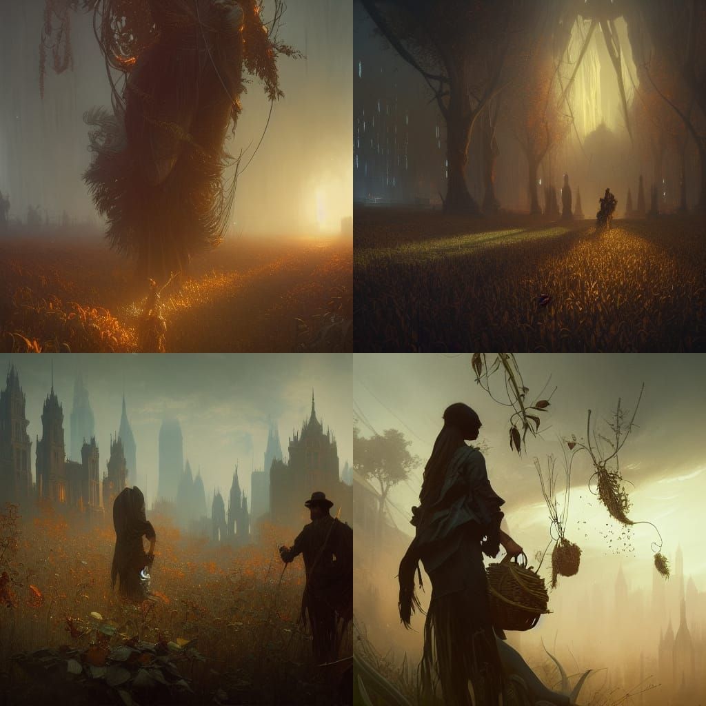 Dark Fantasy Harvest in Unreal Engine