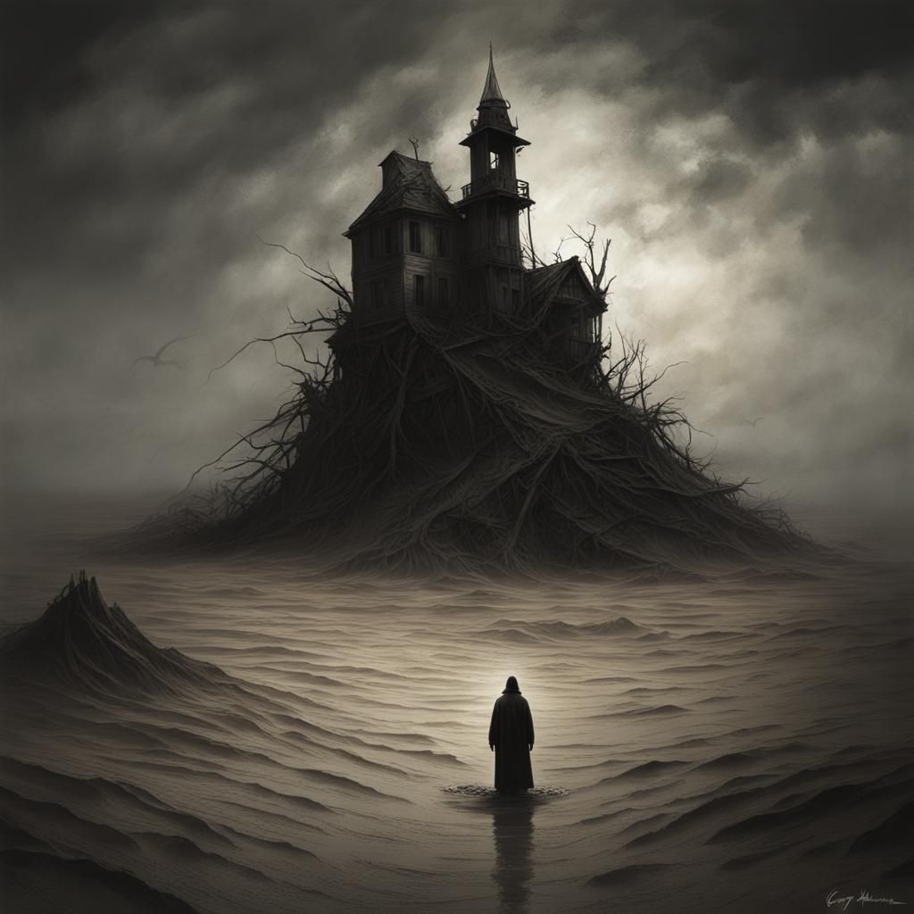 Sinister Desert Ghost Lost in Time