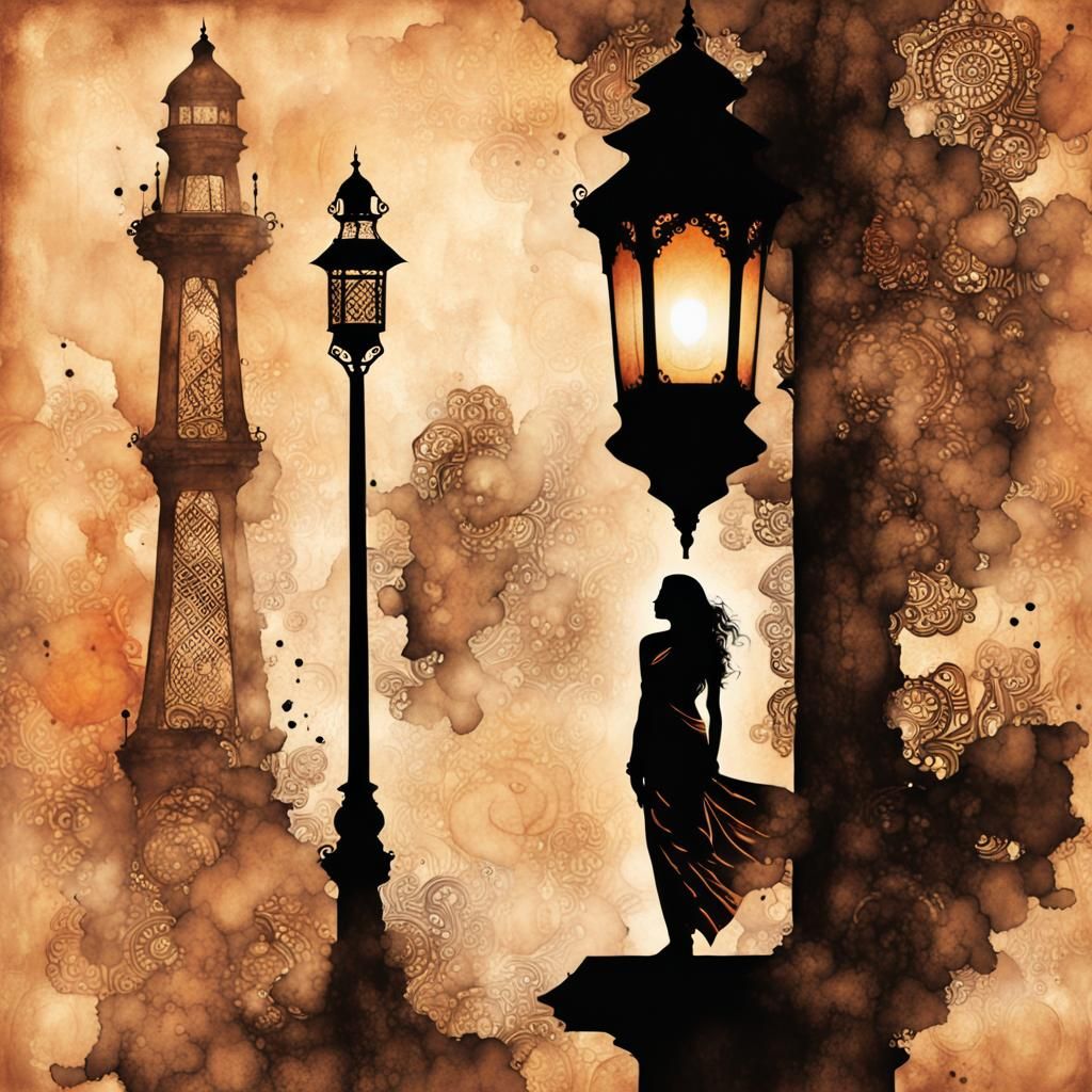 Steampunk Sari: Indian Woman Amidst Magical Realism