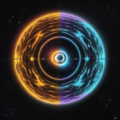 Celestial Cheetahs in Galactic Yin Yang Vista