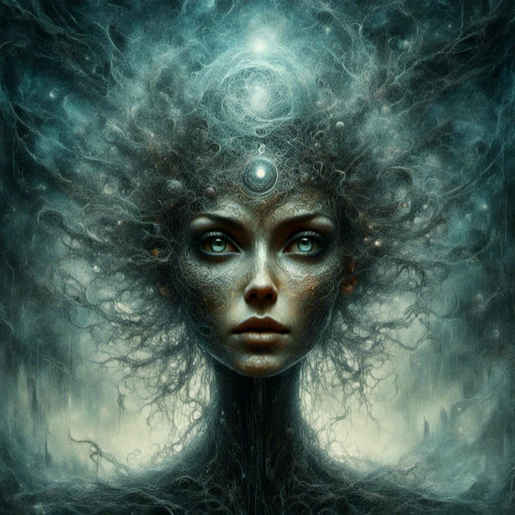 Ethereal Crystalline Metamorphosis Cubism, a ??? entering a ...