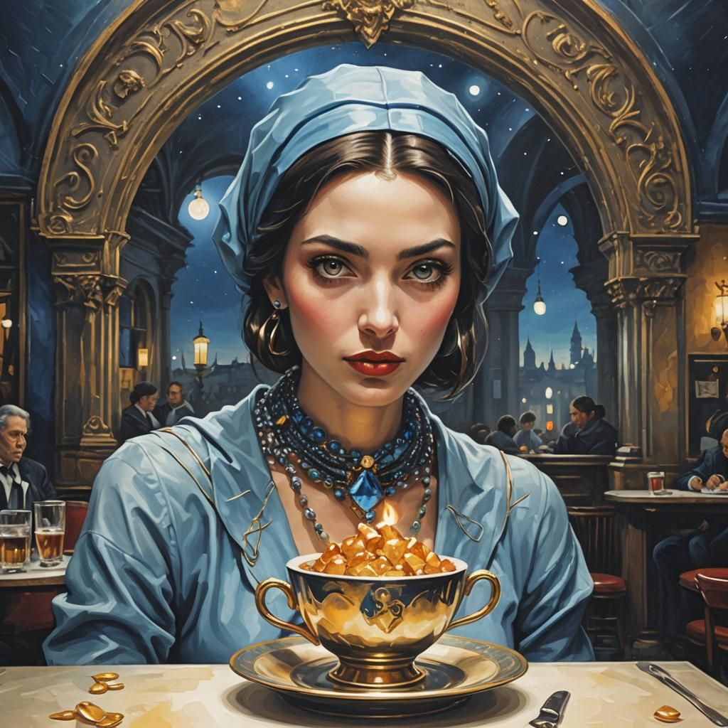 NightCafe Logo with AI Art Icons