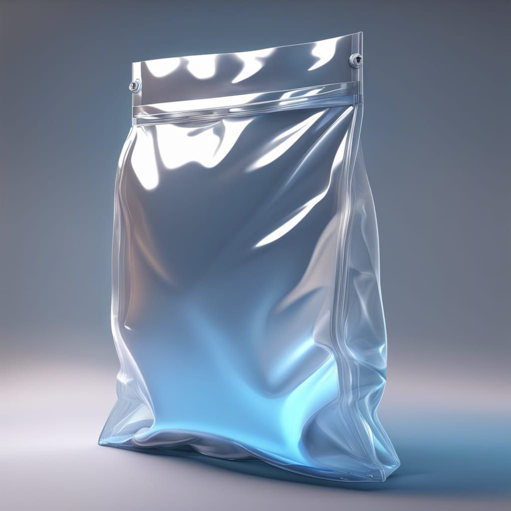 Vacuum-Sealed Nail: Glossy 3D Render