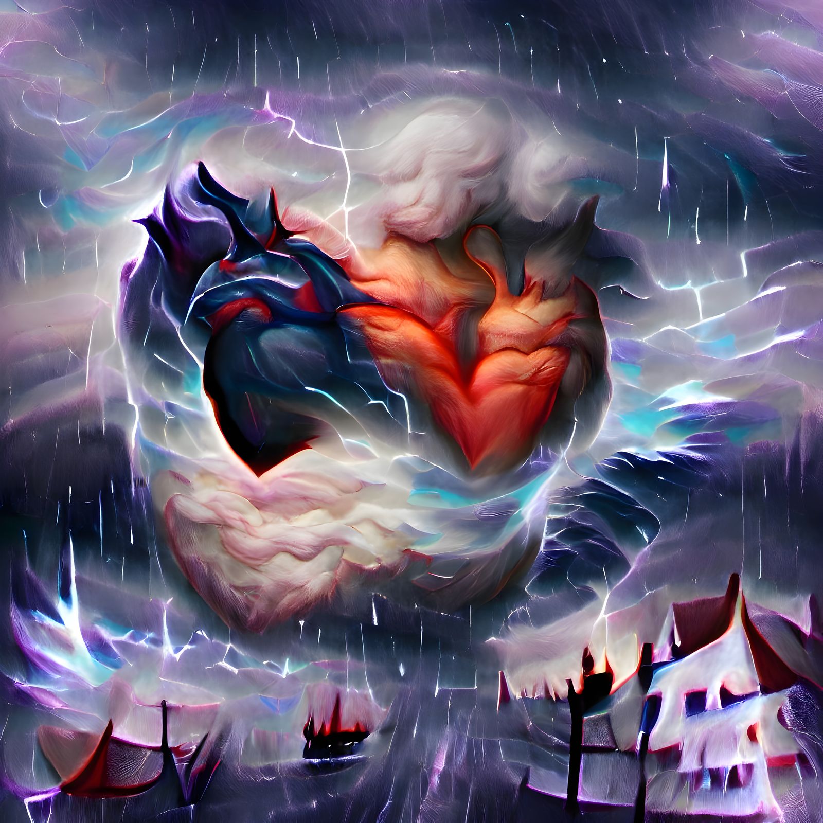 The Storm's Heart: An AI Interpretation