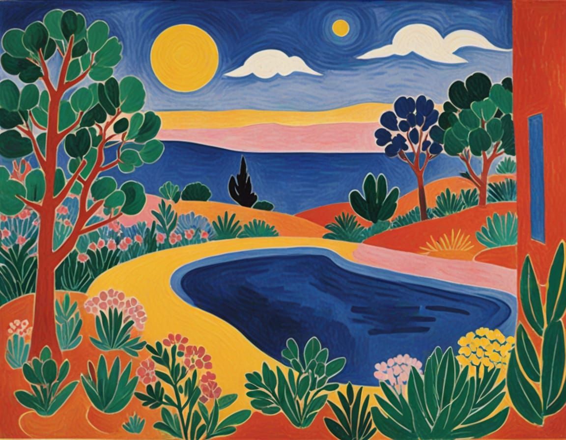 Matisse Impossible Dreamscape Art