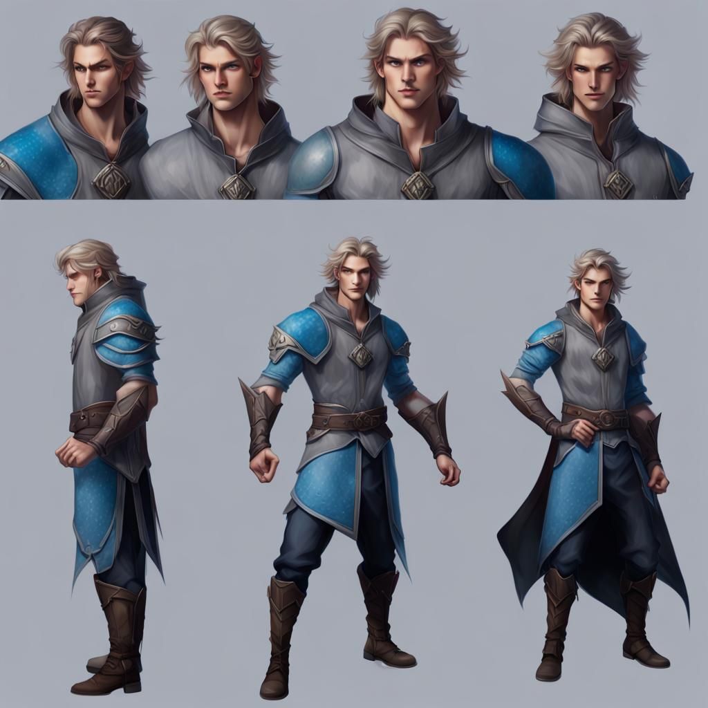 Storm Elf Kael Stormcaller in Natural Lighting