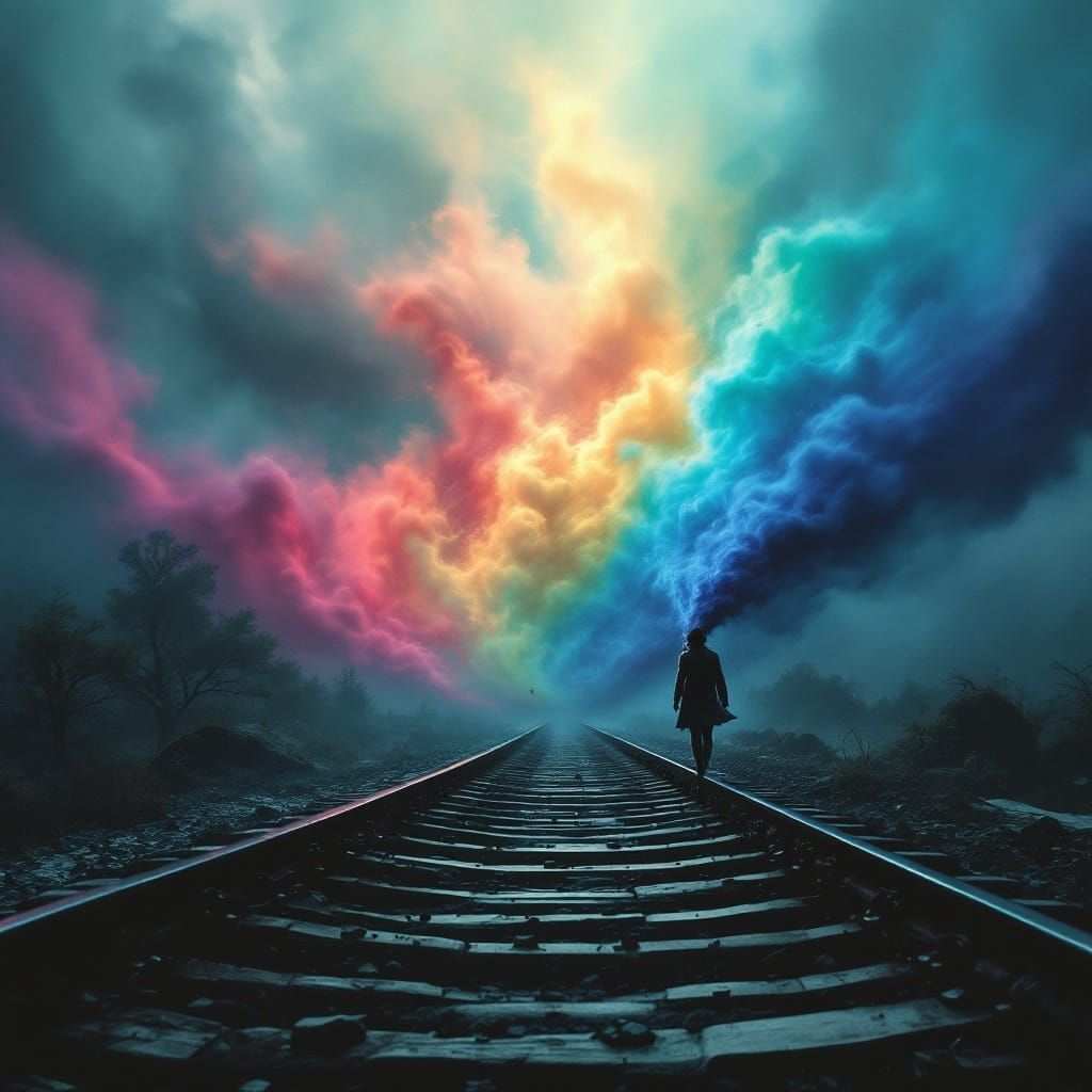 Post-Apocalyptic World in Mysterious Color