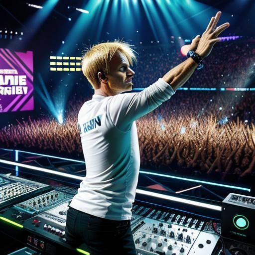 Portrait of Armin van Buuren