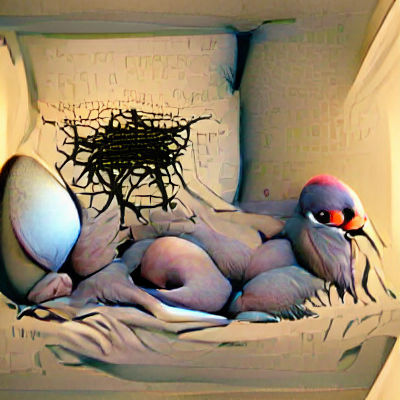 Empty Bird's Nest: A Study in Abandonment