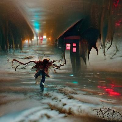 running away