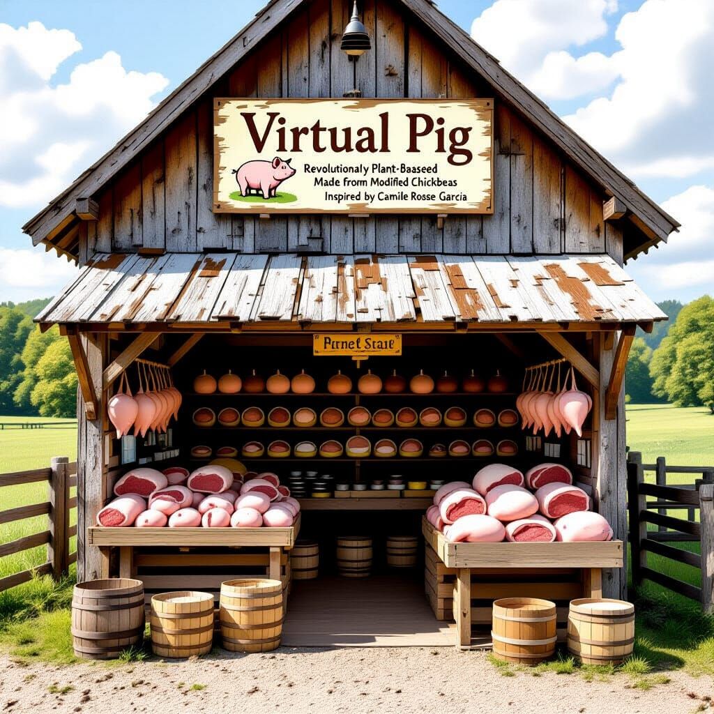 Virtual Pig: A Whimsical Farm-to-Table Innovation
