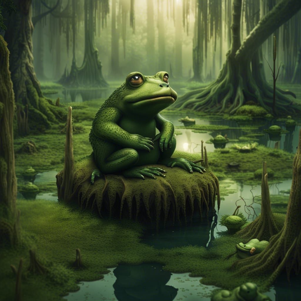 Swamp World: Bears and Frogs