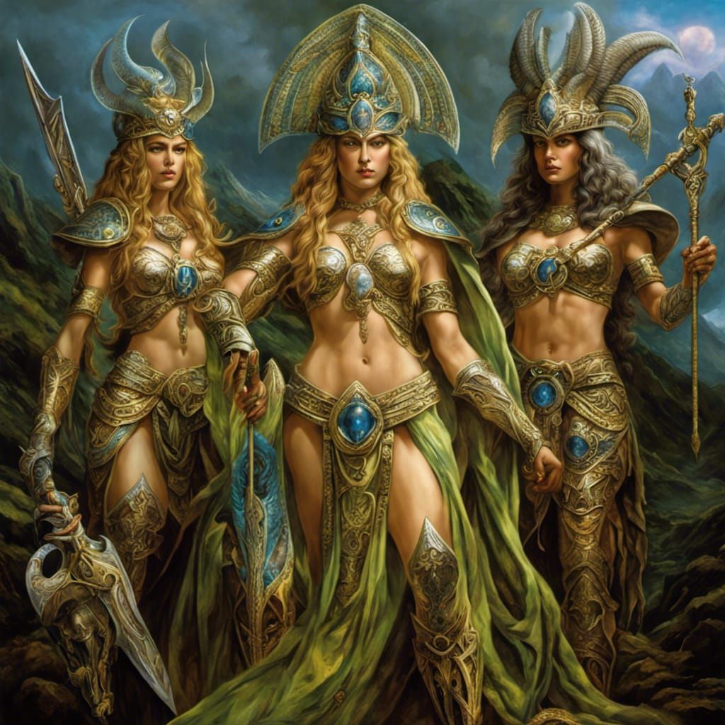 Enchanting Fantasy: Ancient Celtic Warriors of Ireland