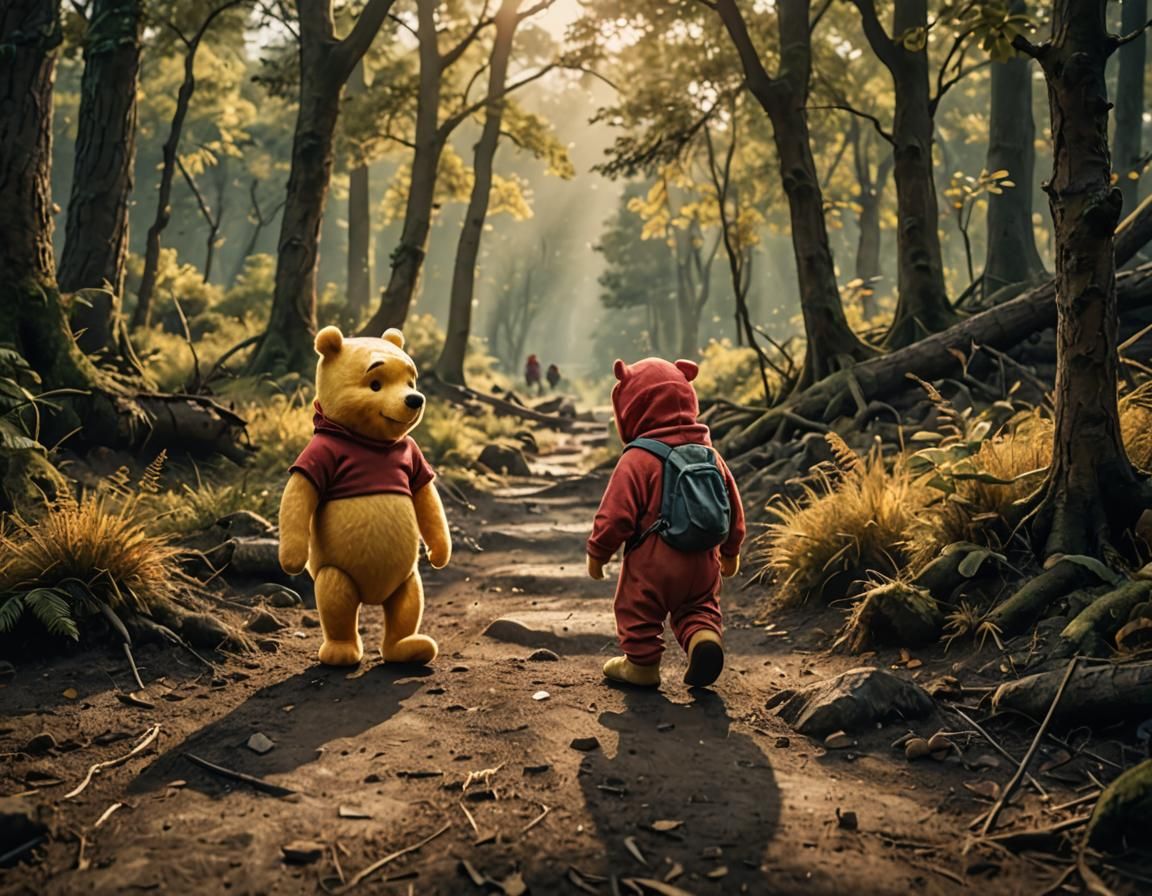 Winnie The Pooh & Piglet: Cinematic Film Still
