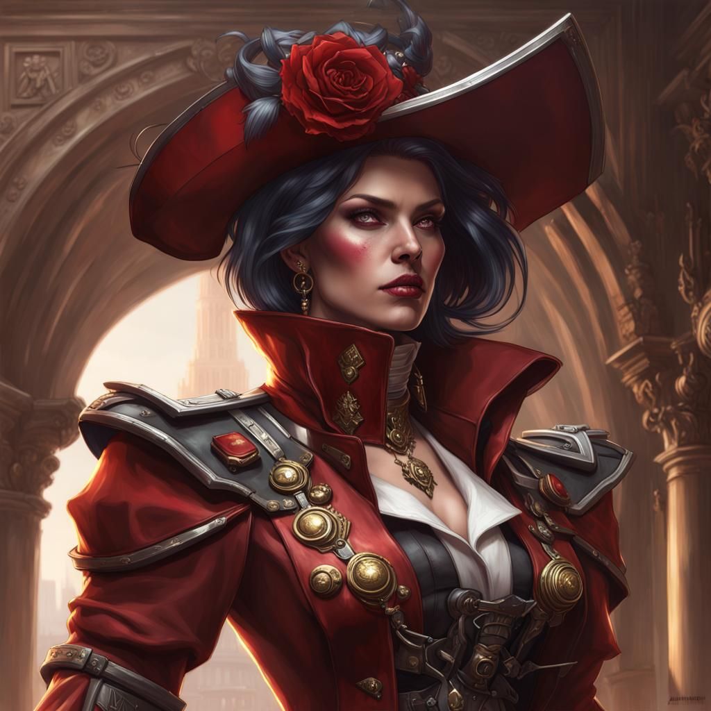 Warhammer 40K Noble in Neogothic Style