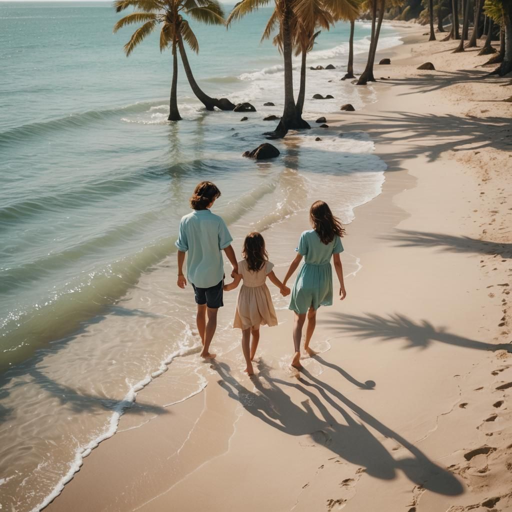 Romantic Seaside Photography of Couple in Love