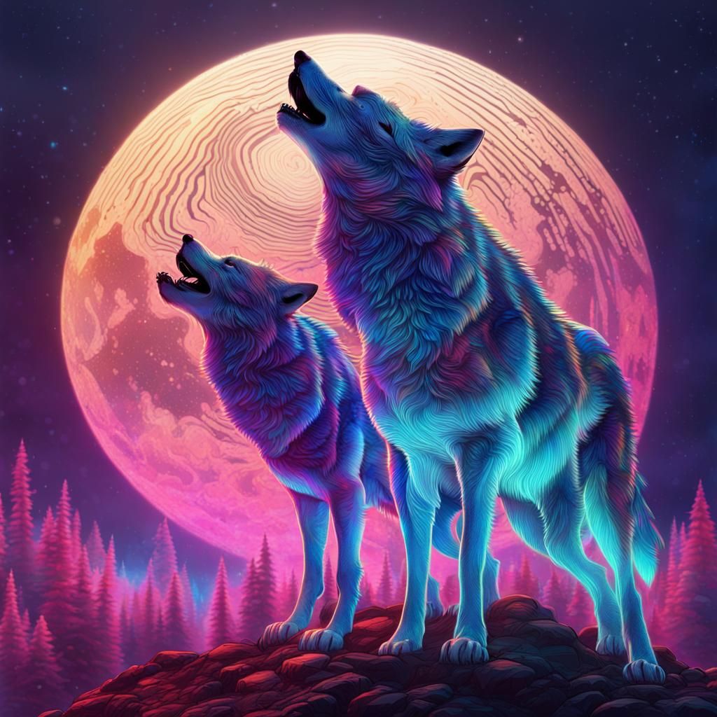 Wolves howling