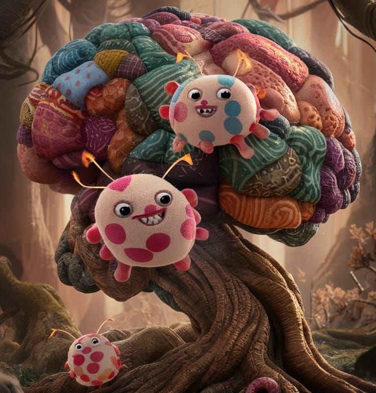 Knoodlebugs Residing in Eden Project Brain Tree