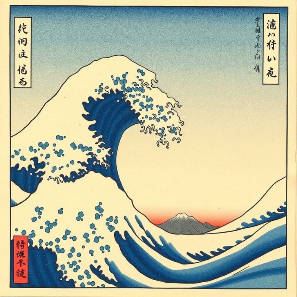 Japanese Landscape by Master Ukiyo-e Artist