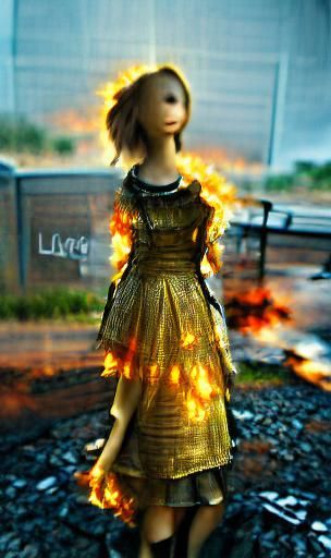 Liar liar dress on fire