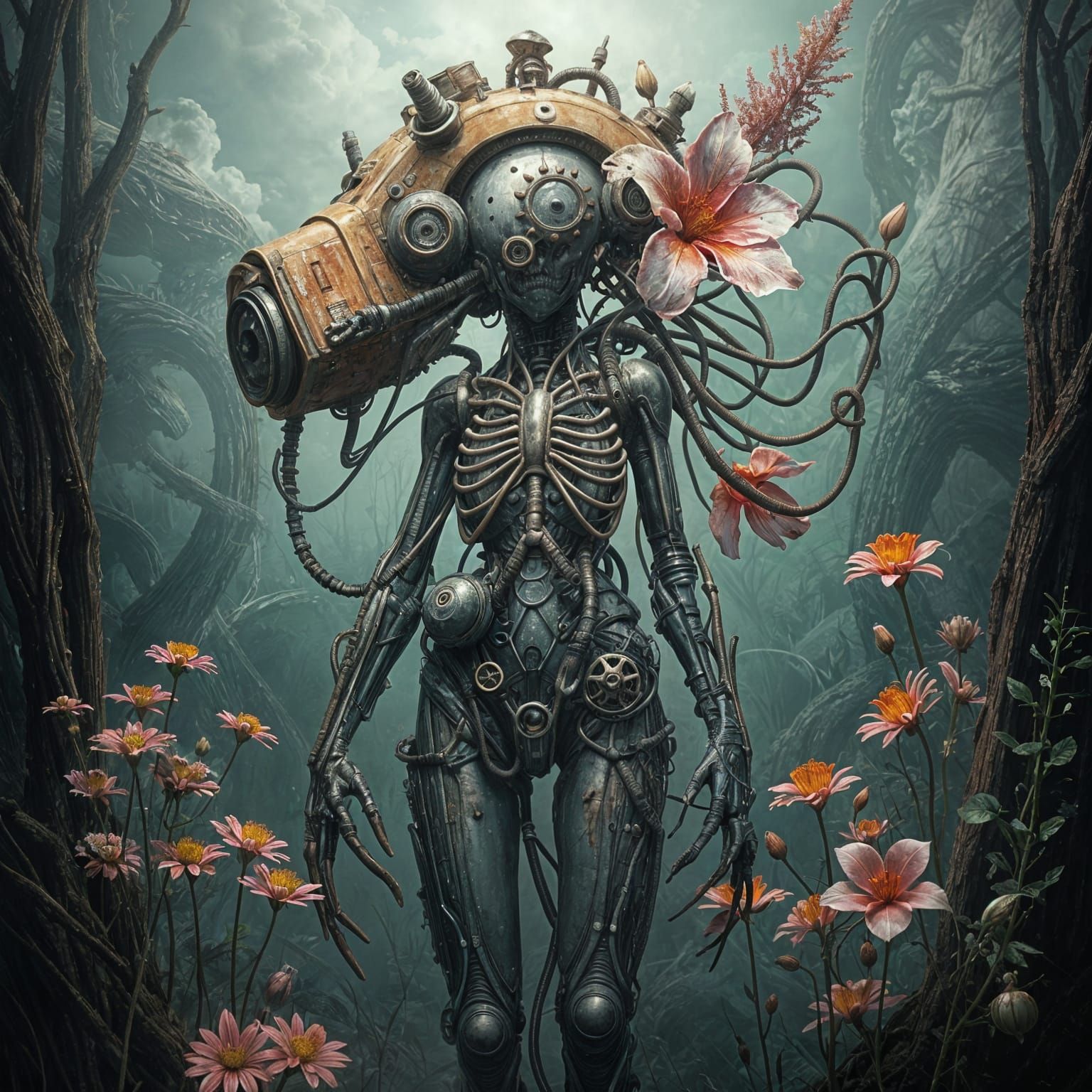 Synthetic Lifeform Emerges from Fusion of Human and Alien Bi...