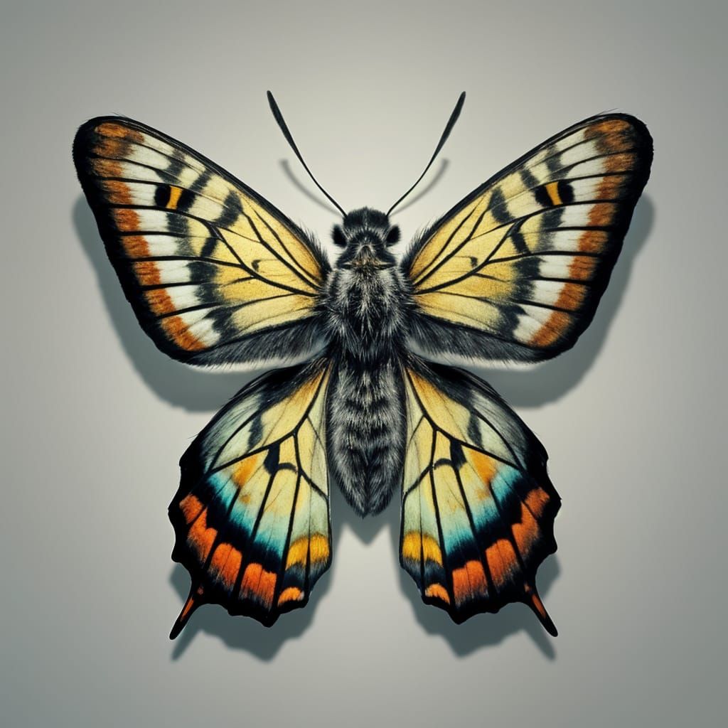 Realistic Housefly in Flight