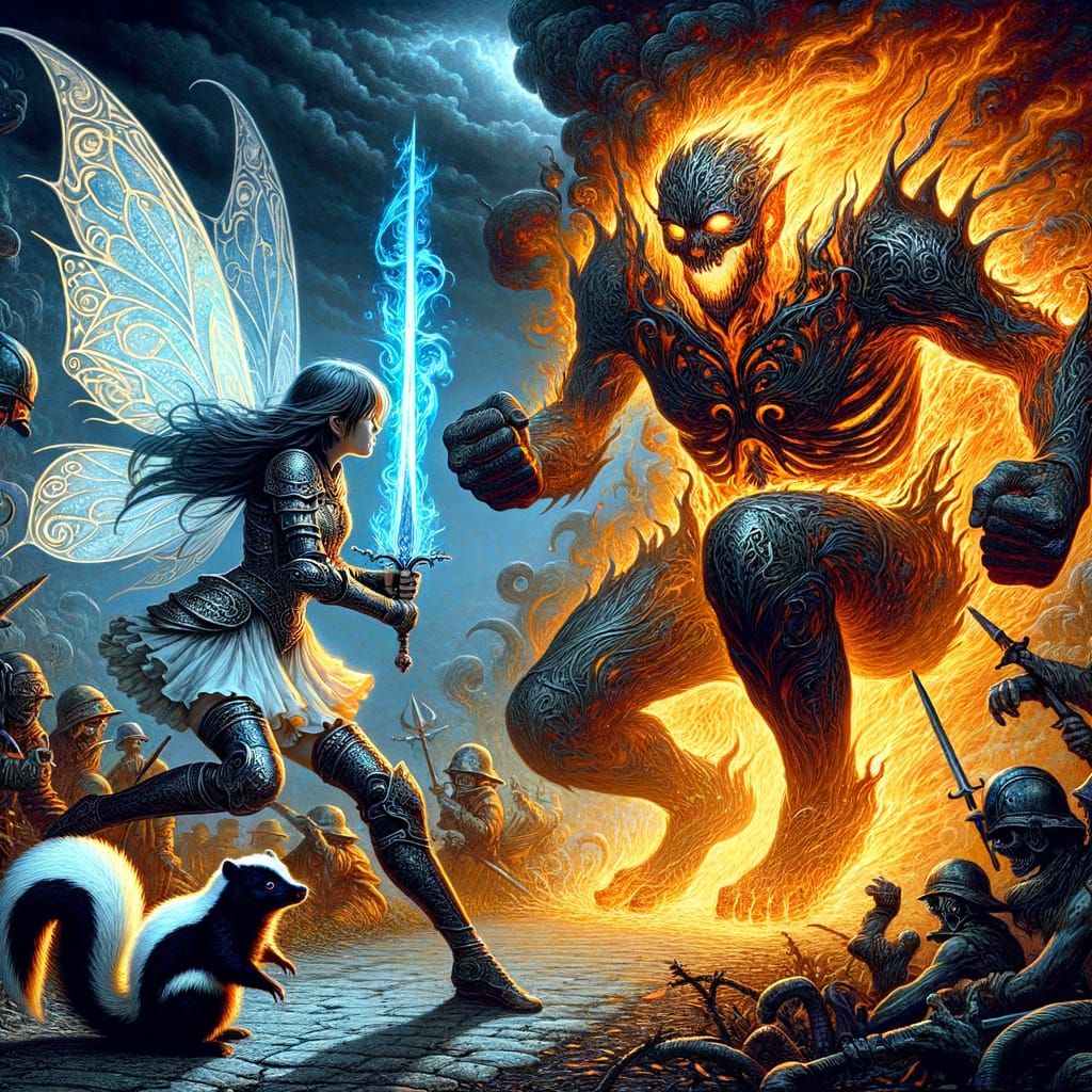I will defend the skunk!